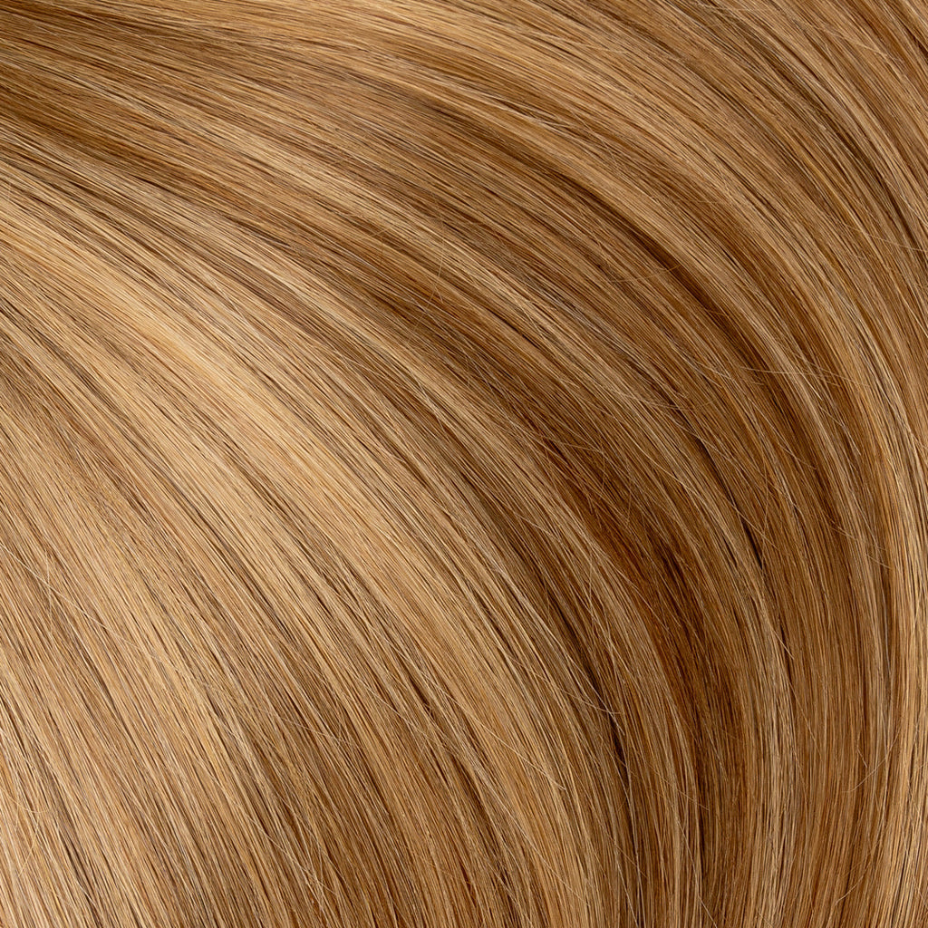 Gesträhnt #Mocha Melt | MIREA Tape Extensions