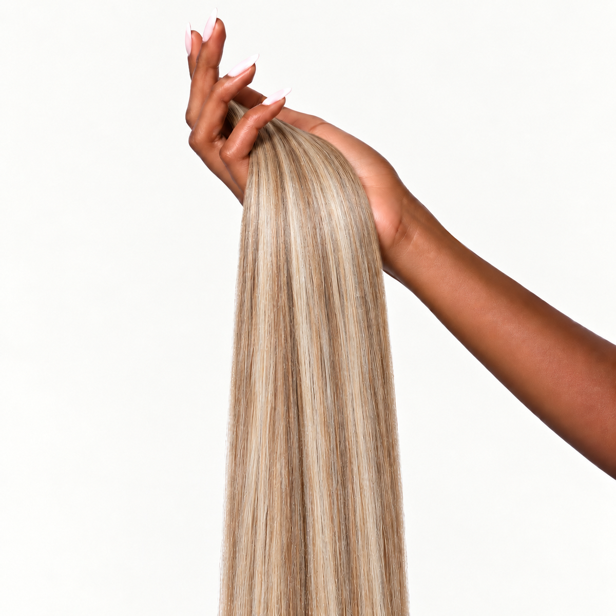 Gesträhnt #5P-Silver | MIREA Tape Extensions