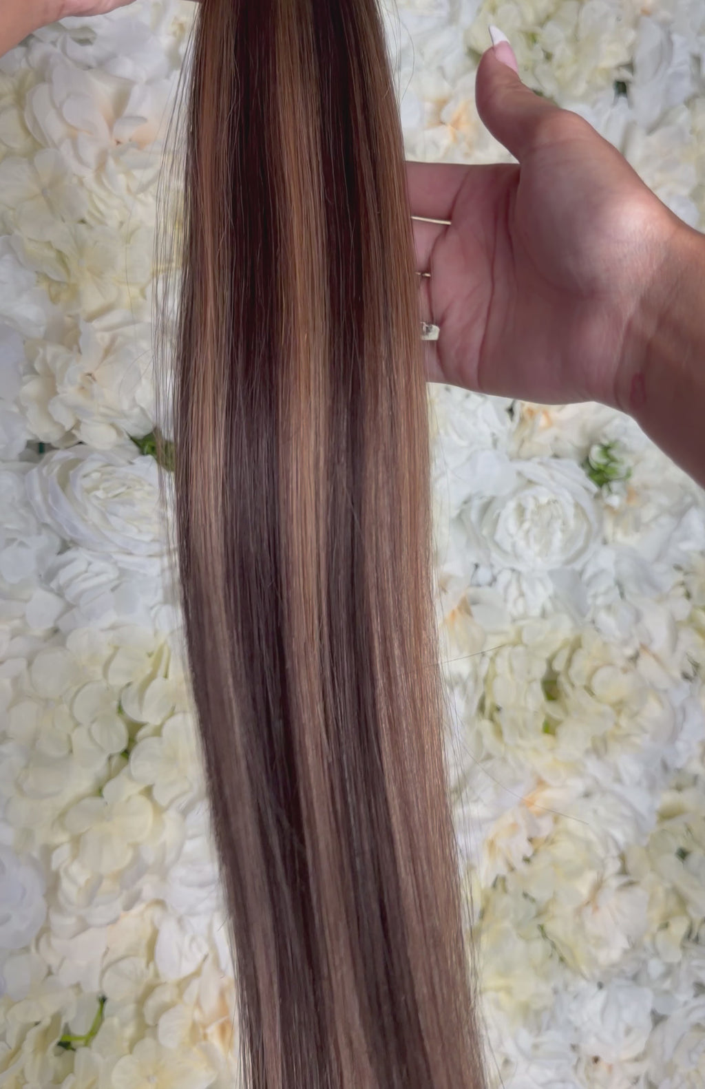 Gesträhnt #Brond Ombre | MIREA Tape Extensions