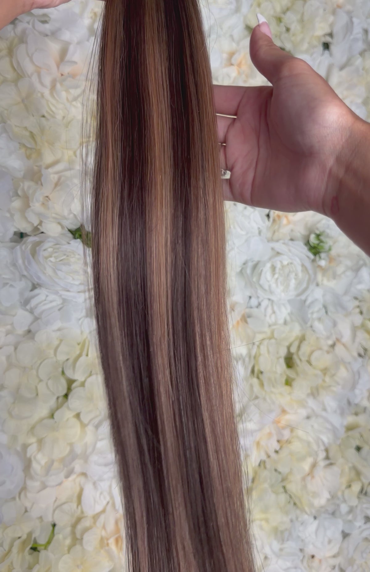 Gesträhnt #Brond Ombre | MIREA Tape Extensions